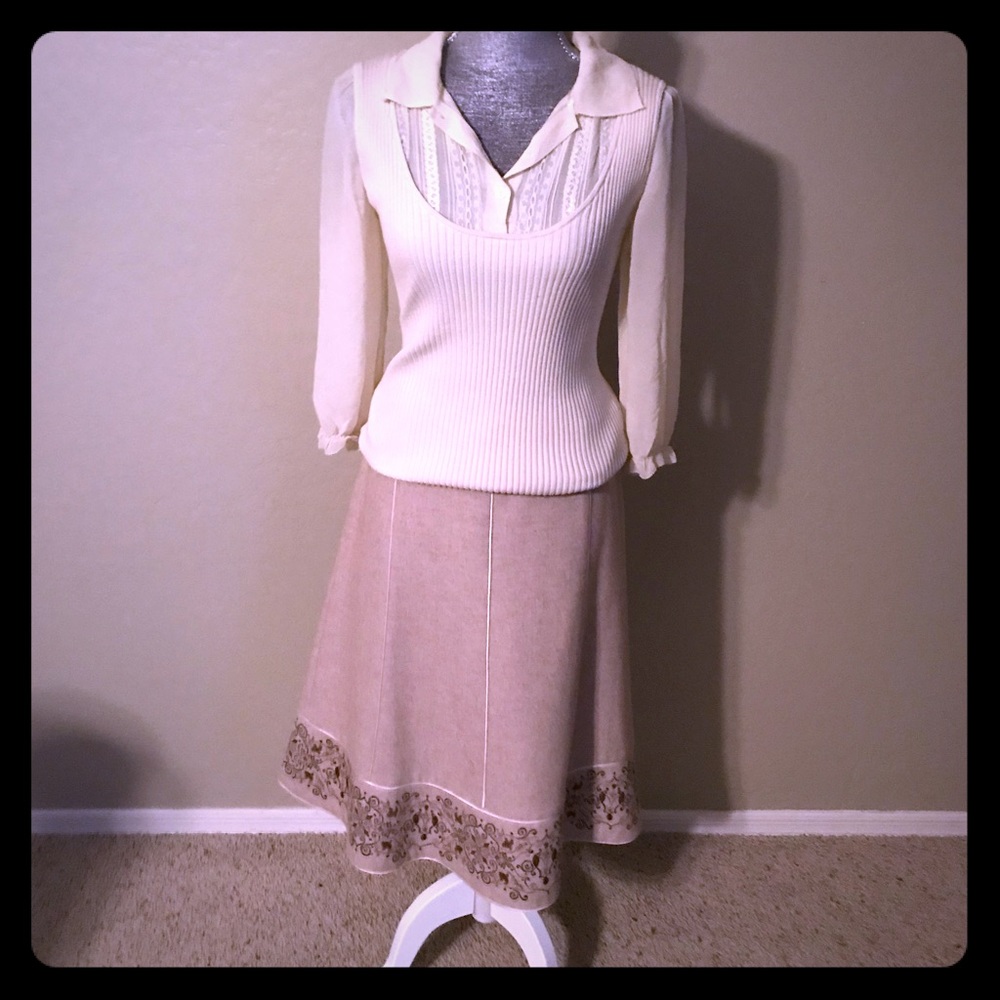 Ann Taylor wool skirt